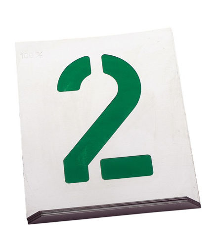 Imagen de JUEGO 10 NÚMEROS ALUMINIO (0-9)