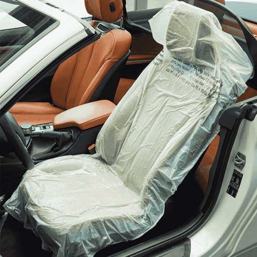 Imagen de CUBRE ASIENTO SMARTGRIP BLANCO 13 micras 250un
