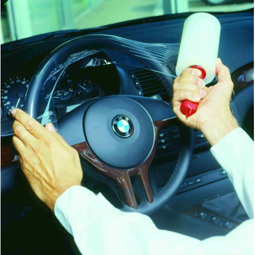 Imagen de FILM CUBREVOLANTE (KIT 5 ROLLOS X 150M) + 1 MANGO